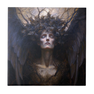 Dark Angel Gothic Goth Fantasy Art Fliese