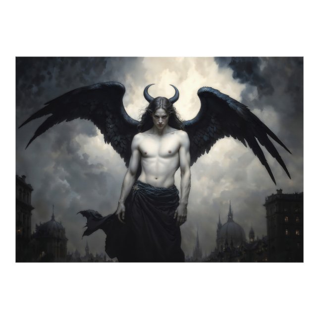 Dark Angel Lucifer Fotodruck (Vorne)