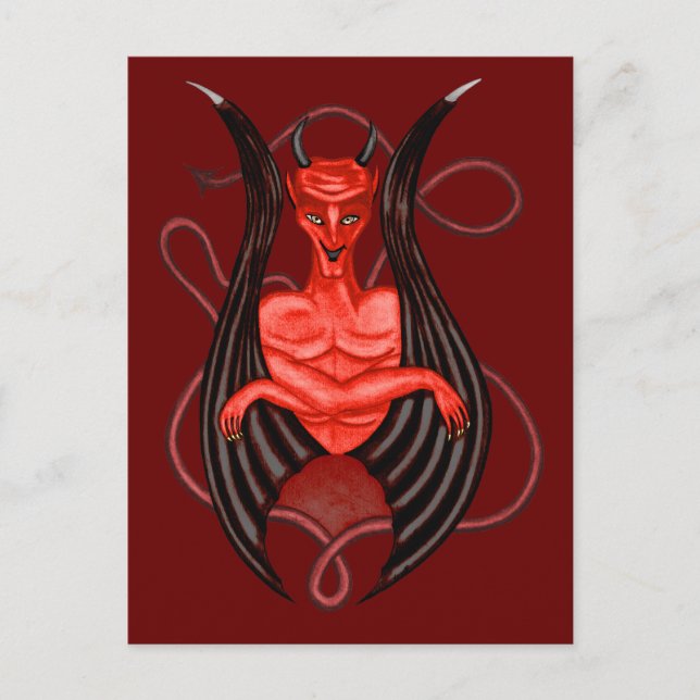 Dark Angel Postkarte (Vorderseite)