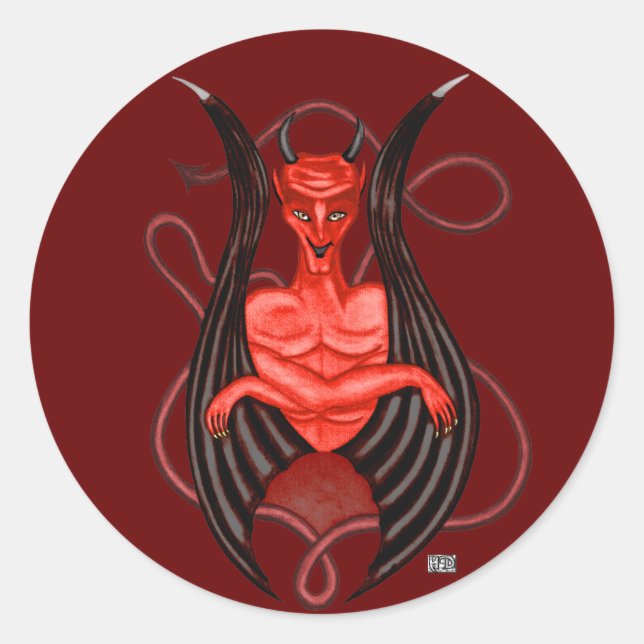 Dark Angel Stickers (Vorderseite)