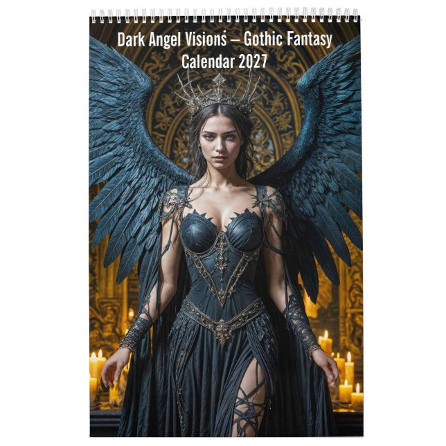 Dark Angel Visionen – Gothic Fantasy Kalender (Titelbild)