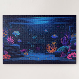 Dark Aquarium Puzzle