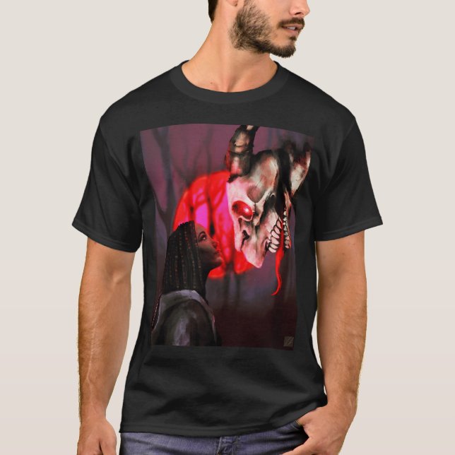 Dark Art Fürchte meine Dämonen BLM T-Shirt (Vorderseite)