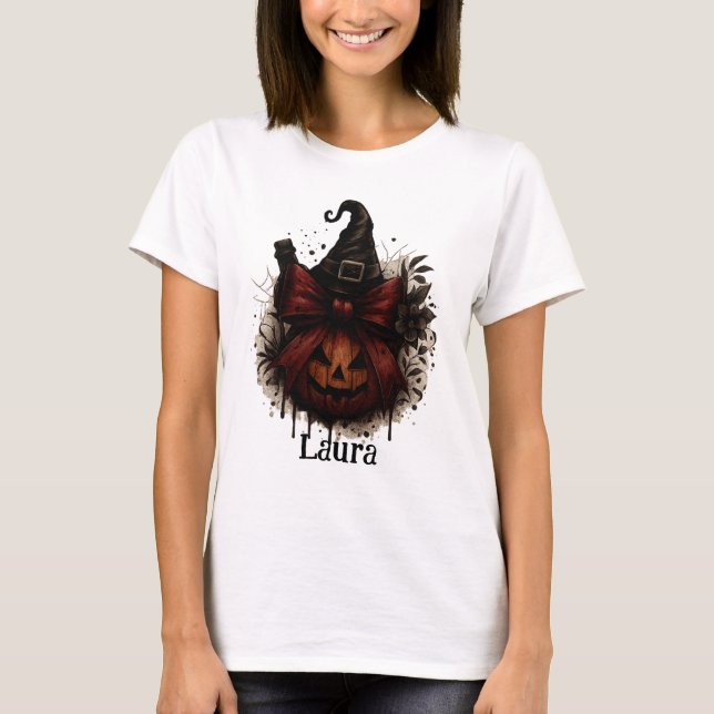 Dark Aura Shadow T - Shirt - Individuelle Name Got (Vorderseite)