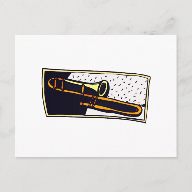 Dark Background Graphic Design Postkarte (Vorderseite)