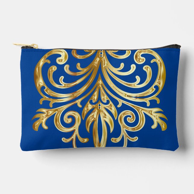 Dark Blue, Christmas Gifts Authority® Zubehörtasche (Vorderseite)