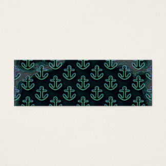Dark Blue Neon Anchors