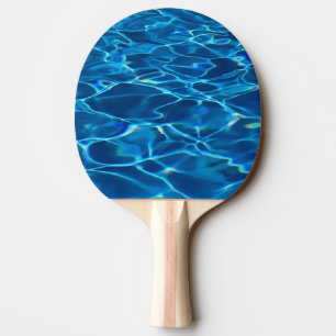 Dark Blue Pool Water Tischtennis Schläger