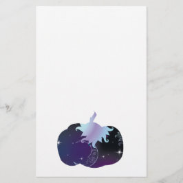 Dark Blue Pumpkin Briefpapier