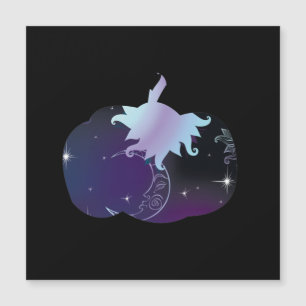 Dark Blue Pumpkin Magnetkarte
