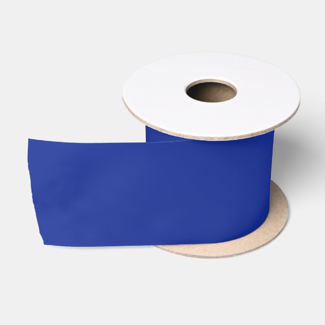 Dark Blue Satin Ribbon Satinband (Spule)