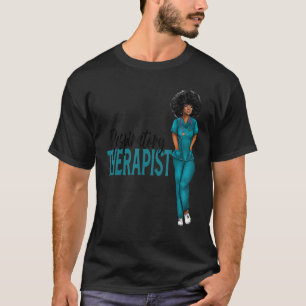 Dark Blue Scrubs Atemtherapeut Pflege Bla T-Shirt