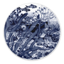 Dark Blue Sea Life Eel Muscheln Korallenriff