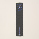 Dark Blue Silhouette Niedlich Cheerleader Schal<br><div class="desc">🥇 ORIGINAL COPYRIGHT DESIGN VON Donna Siegrist NUR AUF ZAZZLE VERFÜGBAR! Cheerleader Scarves bereit für Sie zu personalisieren. Ein tolles Geschenk für einen Cheerleader. Erhältlich in mehreren Farben. ✔ HINWEIS: ÄNDERN SIE NUR DIE VORLAGEBEREICHE, DIE SIE BENÖTIGEN! 😀 Sie können den Text bei Bedarf entfernen und neu hinzufügen, was immer...</div>