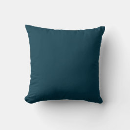 Dark Blue Solid Color, Cushion, Simple, Modern Kissen