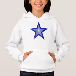 Dark Blue Star Hoodie