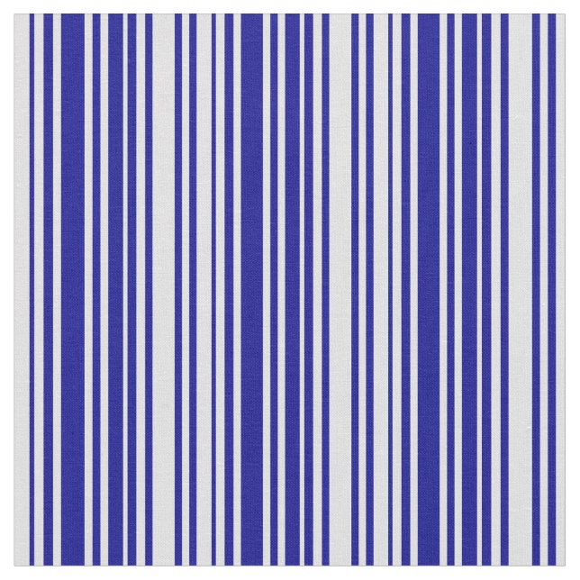 Dark Blue und Lavender Colored Lines Stoff (Nahaufnahme)