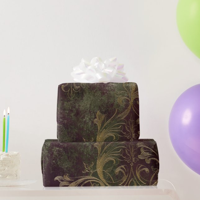 Dark Boudoir Geschenkpapier (Partygeschenke)