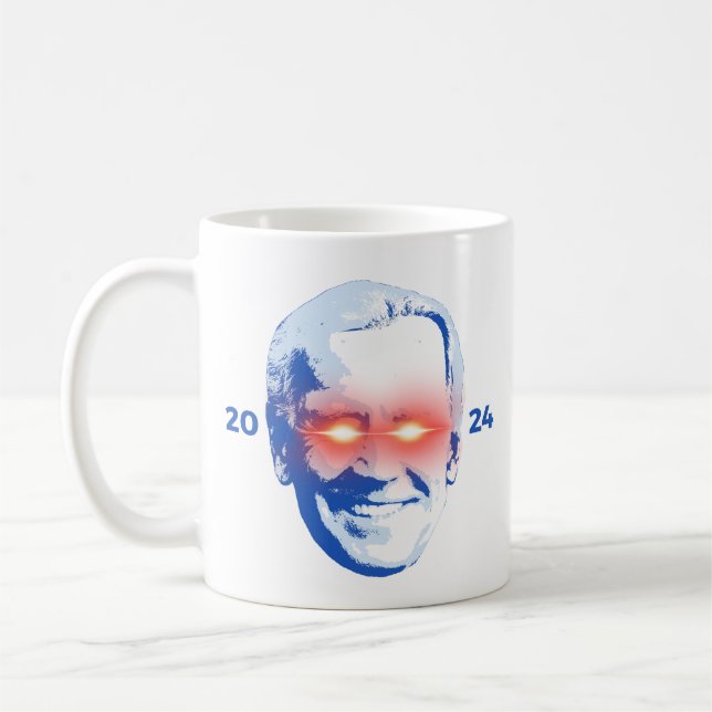 Dark Brandon 2024 Big Head Kaffeetasse (Links)