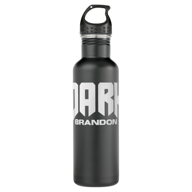 Dark Brandon Copy Edelstahlflasche (Vorderseite)
