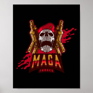 Dark Brandon Halloween Kostüm Beängstigend Trump B Poster