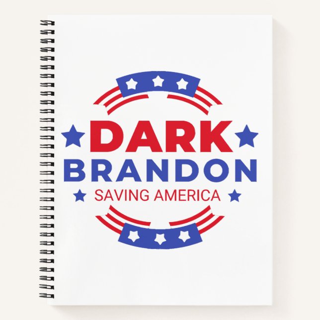 Dark Brandon Notizbuch (Vorderseite)