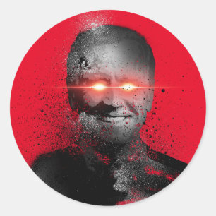 Dark Brandon Runder Aufkleber