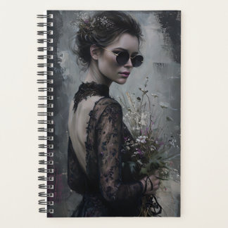 Dark Bride Gothic Fashion Planner Planer