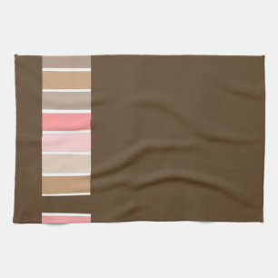 Dark Brown Beach Sand Geschirrtuch