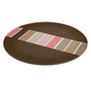 Dark Brown Beach Sand Schneidebrett