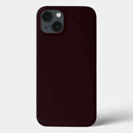 Dark Burgundy | Schlichtes Burgund Case-Mate iPhone Hülle