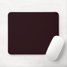 Dark Burgundy | Schlichtes Burgund Mousepad