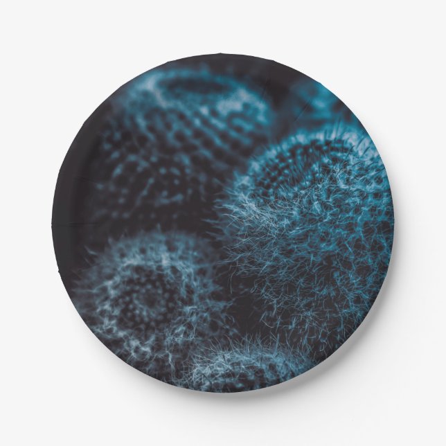 Dark Cactus Pappteller (Vorderseite)