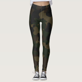Dark Camouflage Leggings