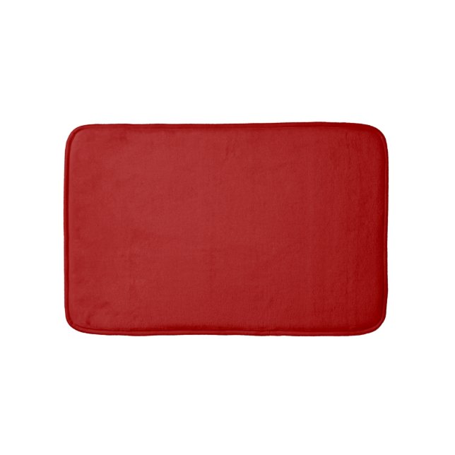 Dark Candy Apple Red Badematte (Vorderseite)