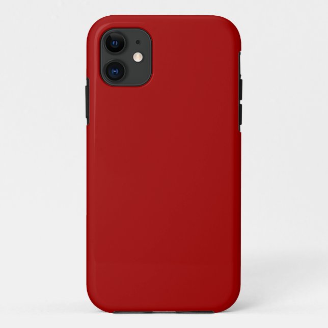Dark Candy Apple Red Case-Mate iPhone Hülle (Rückseite)