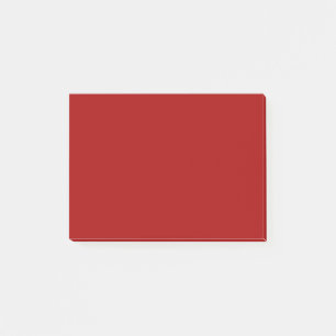 Dark Candy Apple Red Post-it Klebezettel