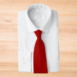 Dark Candy Apple Red Solid Color Krawatte<br><div class="desc">Dark Candy Apple Red Solid Color</div>