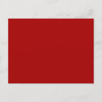 Dark Candy Apple Red Solid Color