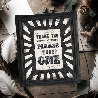 Dark Carnival Psycho Circus Gastgeschenk Geschenkz Poster