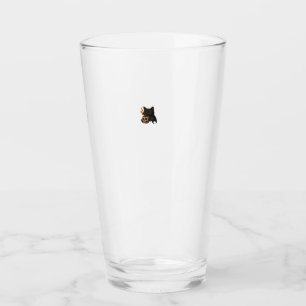 Dark Cat Coffee Mit Totenkopf-Mug Oversized T-Shir Glas
