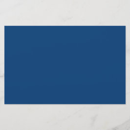 Dark Cerulean Briefpapier
