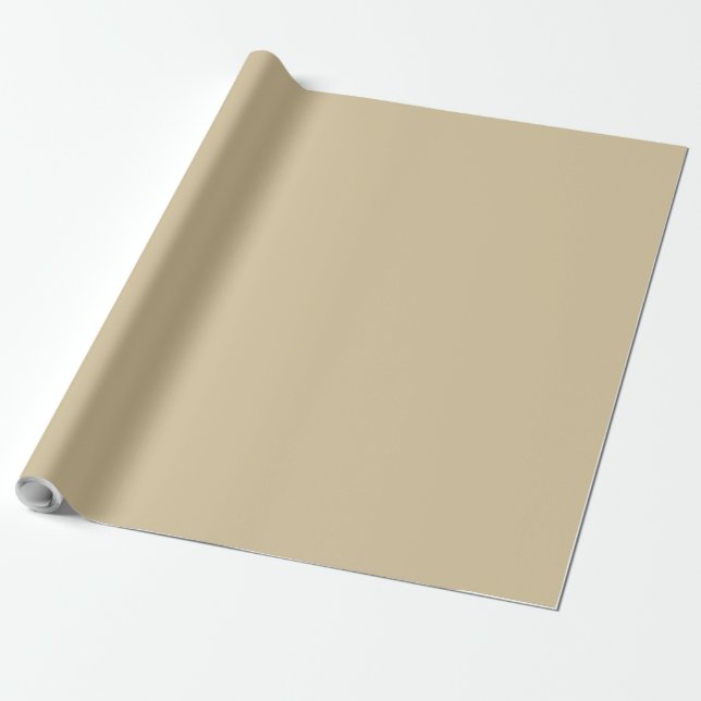 Dark Champagne Gold Geschenkpapier (Ungerollt)