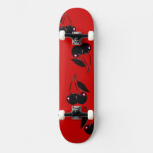 Dark Cherries Skateboard Deck