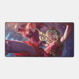 Dark Child Gaming Desk Mat | Benutzerdefinierbarer Schreibtischunterlage