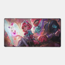 Dark Child Gaming Desk Mat | Benutzerdefinierbarer Schreibtischunterlage