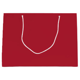 Dark Christmas Red Elegant Large Gift Bag Große Geschenktüte