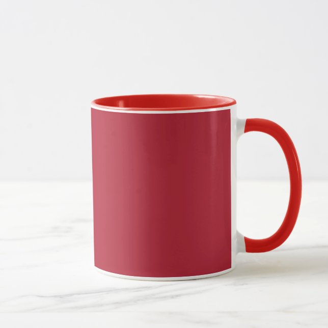 Dark Christmas Red Festive Holiday Combo Mug Tasse (Rechts)