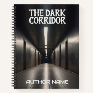 Dark Corridor Book Cover Inspiration Notebook Notizbuch