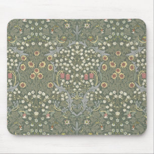 Dark Cottagecore William Morris Blackthorn #3 Mousepad